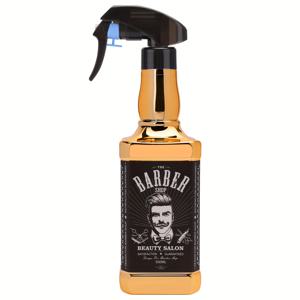 TEMU 빈티지 전기 도금 스프레이 병, 헤어 스타일링용, 이발소 및 미용실을 위해 특별히 디자인되었습니다.