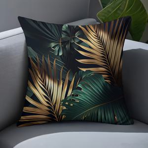 TEMU 레트로 북유럽 스타일 패턴이 특징인 고품질 짧은 플러시 베개 커버 2개, 미션 및 디자인, 양면 프린트 18인치 x 18인치, 소파, 거실, 침실 차량 쿠션, 홈 데코에 적합