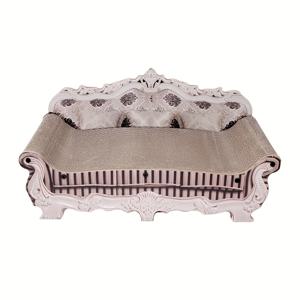 TEMU 1개 고양이 소파 침대, 휴식 및 수면 스크래치 패드 라운지 의자 - 내구성 있는 골판지, 털빠짐 및 부스러기 없음, 내마모성 수직 발톱 갈이 및 장난감 선물