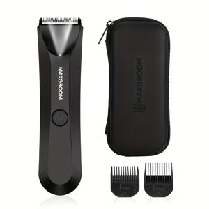 TEMU 맥그루머 남성용 바디 헤어 트리머, 사타구경 및 음부용 교체 가능한 세라믹 블레이드 전기 면도기 - 아버지의 날 선물