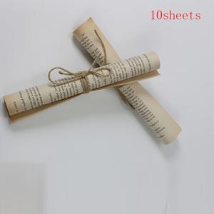 TEMU 레트로 영어 책 페이지 스크롤 5개/10개 세트, 외국 책 스크롤, 홈 데코, 웨딩 선물, 소프트 장식, 할로윈, 크리스마스