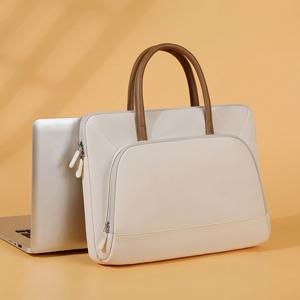 TEMU 1개 휴대용 노트북 가방, 회의용, 컴팩트 브리프케이스|남자서류가방