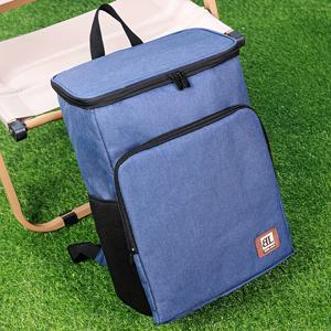 TEMU 22L 대용량 보온 백팩 아웃도어 캠핑 점심 피크닉 럭사크 옥스포드 아이스 케이스 저녁 식사 신선 보관 박스, 디자인 - 남성, 여성, 성인용 재사용 가능한 보온 도시락 박스, 사무실, 학교, 피크닉에 이상적, 식품 비접촉|얼음주머니