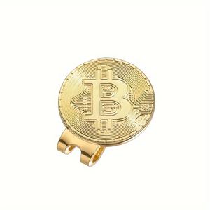 TEMU 자석 볼 마커 & 자석 클립 - 골든 비트코인 스타일 B 심볼 디자인, 볼 위치 표시용 자석 팁 - 비트코인 팬을 위한 암호화폐 테마 액세서리, 좌우손 골퍼를 위한 내구성 있는 자석 부착 (골퍼 & 암호화폐 애호가를 위한 이상적인 선물) - 다양한 색상 옵션 - 볼 추적 및 가시성 향상을 위한 필수 코스 아이템