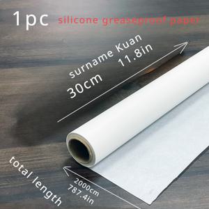 TEMU 다양한 모델의 양면 기름 방지 종이 1개입. 가정 주방 및 식당에 적합하며, 전자레인지 및 에어프라이어용 흡수성 및 두꺼운 식품 등급 종이.|에어프라이어