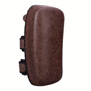 TEMU GINGPAI 빈티지 곡선 펀치 미트 킥복싱 무에타이 MMA 훈련용 - 성인용 두꺼운 아크형 핸드 타겟, 범용 핏, 고밀도 PU 가죽 구조