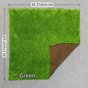 TEMU 결혼식 및 약혼 인공 이끼 녹지, 가정 장식용 폴리에스터 이끼 매트, 용기 없음, 크리스마스, 할로윈, 부활절, 하누카, 추수감사절에 다재다능 - 실내 및 실외 사용을 위한 인조 이끼 조경 잔디