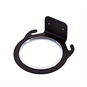 TEMU 대형 테두리 헤어 드라이기 거치대 - 욕실 벽걸이 - 스테인레스 스틸