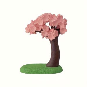 TEMU 사쿠라 고양이 홈 데코 미니어처 촬영 장면 정원 사진, 스터디룸 컬렉션 데스크탑 장식 창의적인 선물 자동차 공예 피규어 인형의 집 풍경 DIY 귀여운 수공예, 할로윈/추수감사절/크리스마스 휴일 선물