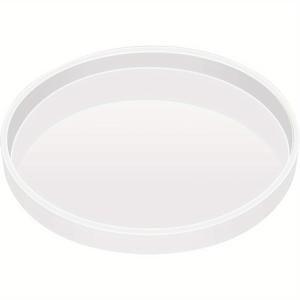 TEMU 대형 30cm 라운드 실리콘 몰드 DIY 슬라임 & 클레이용 - 비독성 유연한 실리콘 플레이트, 매끄러운 가장자리, 슬라임 제작, 비누 성형, 레진 아트, 왁스 몰드용 쉬운 탈형 (호환 가능)|슬라임