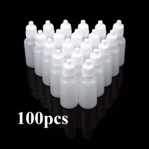 TEMU 25개/50개/100개 리필 가능한 스퀴즈 드로퍼 병 - 여행 필수품