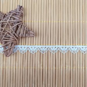 TEMU 5야드 플로랄 레이스 트림 - 1cm 폭, 물에 녹는 폴리에스테르 리본, 화이트, 핑크, 버건디 | DIY 바느질, 드레스, 스커트, 공예 및 장식에 이상적