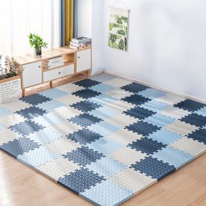 TEMU 25개 인터로킹 EVA 폼 바닥 매트 - 미끄럼 방지, 방수, 쿠션 운동 매트 (미끄럼 방지 표면), 헤비 듀티 체조, 요가, , 홈 짐, 놀이터 - 실내/실외 사용을 위한 간편한 연결 잠금 시스템 - 가정, 헬스장에 적합