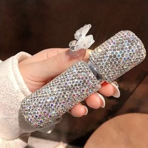 TEMU 미니 리필 가능한 향수 분무기, 여행용 향수 스프레이 병, 반짝이는 스프레이 병, 향수 병, 포켓 사이즈, 여행 필수품|향수