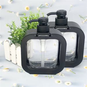 TEMU 세탁 세제용 대용량 스퀴즈 병 2개 세트, 휴대용 여행용 핸드워시 및 로션 디스펜싱 병.