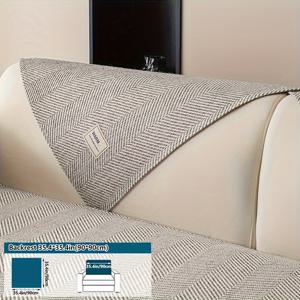 TEMU 보호-시크 소파 커버 - 고품질 폴리에스테르, 미끄럼 방지 & 애완동물 친화적 커버, 암체어, 러브 시트 & 3/4인용 소파용 - 세탁기 사용 가능한 홈 데코, 보호 커버, 2인용|소파|의자|3인용쇼파