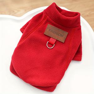 TEMU 개와 고양이를 위한 레쉬-레디, 시크하고 포근한 후드티 - 작은부터 중형 견종까지의 따뜻하고 방풍 스웨트셔츠, 레쉬 부착 가능 - 가을/겨울에 완벽함