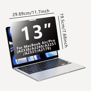 TEMU 블루라이트 차단 프라이버시 스크린 프로텍터 MacBook Air 13.3
