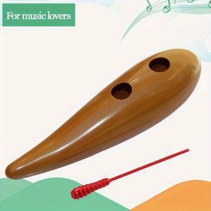 TEMU 귀로 라틴 퍼커션 악기의 독특한 사운드, 생일, 크리스마스, 할로윈 선물로 완벽합니다. 이 라틴 퍼커션 도구는 스크레이퍼가 함께 제공되어 초보자 및 밴드 동반으로 이상적입니다.