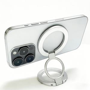 TEMU 아이폰17 16 15 14 13 12 프로 프로맥스용 양면 자석 폰 링 스탠드 홀더, 체육관 냉장고 용 자석 폰 스탠드 홀더, 삼성용 양면 자석 스탠드 폰 핑거 링 그립 홀더 자석|그립톡|휴대폰거치대