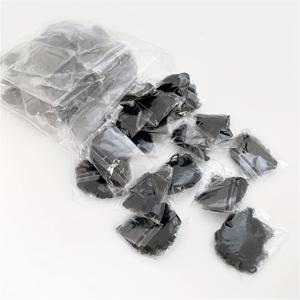 TEMU 개별포장 100개입 스튜어디스 헤어번 댄스 발레 전문가용 헤어번 도구 8인치 헤어넷 메쉬캡 투명 초박형 헤어넷