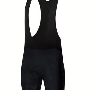 TEMU 남성용 블랙 앤 화이트 패딩 빽숏, 젤 패딩으로 디자인된 사이클링용, 산악 자전거 및 사이클링 애호가에게 적합.