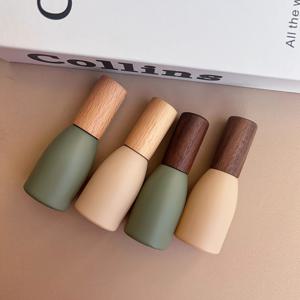TEMU 4pcs 럭셔리 롤러 병 세트 - 향수 & 에센셜 오일용, 캡 포함, 유리제, 오일 프리, 손세척 전용