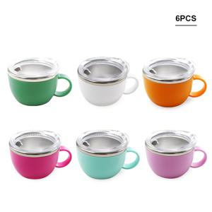 TEMU 1개/6개, 3온스 미니 와인 글라스, 귀여운 손잡이 컵, 뚜껑 포함, 내부 304 및 외부 플라스틱 PP, 가족 모임, 파티, 야외 피크닉 등에 적합|텀블러