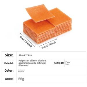 TEMU 일본 COGIT 에머리, 매직 스펀지, 주방 냄비 세척 용품, 냄비 바닥 녹 제거제, 세척 스펀지, 청소 도구