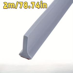 TEMU 욕실용으로 설계된 부드러운 방수 배리어. 자가 접착식 습식 및 건식 분리 밀봉이 있으며 방수, 방풍 및 방음 기능이 있습니다. 욕조 엣지 보호 기능도 제공합니다. 다양한 용도로 적합합니다.