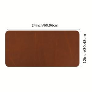 TEMU 최고급 풀 그레인 크레이지 호스 가죽, 1.8-2.1mm 두께, 수제 가방, 키체인, 필통 제작에 적합.