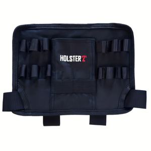 TEMU 조절 가능한 허리 벨트 클립이 있는 다기능 공구 가방 - 컴팩트하고 가벼우며 전기 기술자, 매니아 및 장인에게 이상적 - 블랙 원단 재질.