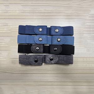 TEMU 4개 세트 여성용 인비저블 스트레치 벨트, 폴리에스터 스판덱스 혼방, 비즈니스 스타일, 시크하고 신축성 있는 패션 액세서리|악세사리