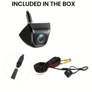 TEMU 야간 시야 기능이 있는 HD 자동차 후방 카메라 - 야간 운전을 위한 광각 금속 후방 주차 카메라, 배터리 필요 없음, 100% HD 품질, 낮과 밤 운전을 위한 완벽한 카메라, 야간 시야 카메라|현대 자동차 카메라|내구성 있는 구조, 자동차 카메라