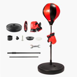 TEMU 복싱 볼 슈트, 복싱 볼, 복싱 스피드 볼, 조절 가능한 하이 복싱 볼백 스피드 복싱 스포츠 슈트 (장갑 포함)