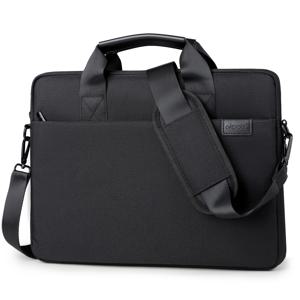 TEMU Okade T70 충격 방지 노트북 가방은 3개의 수납 공간, 접이식 손잡이를 특징으로 하며, 13~16인치의 초슬림 노트북에 적합합니다. 어깨 가방 또는 브리프케이스로 사용할 수 있어 사무실 통근 및 버스에 적합합니다.|노트북파우치|노트북가방