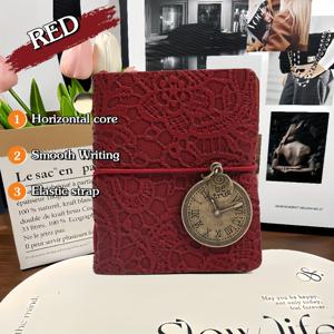 TEMU 1개 미니 가죽 노트북 포켓 스케치북, 미니 레트로 귀여운 카와이 휴대용 데일리 플래너 오거나이저, 여행, 할로윈, 추수감사절, 크리스마스용