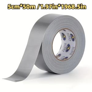 TEMU PU 가죽용 50m 강력 접착 테이프, 방수 카펫 테이프 – 플라스틱, 천, 목재, 유리, 금속 표면용 내구성 있는 DIY 공예 및 수리 솔루션|DIY