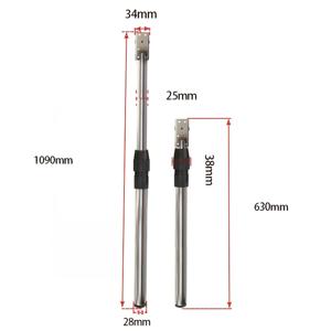 TEMU 초슬림 접이식 스테인리스 스틸 접이식 소파 다리 (RV용), 공간 절약형 보관 지지대 (모바일 식탁 및 침대 차량용), 하드웨어 액세서리|접이식침대|접이식식탁|간이침대