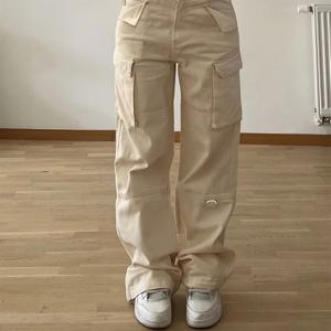 TEMU 크리스마스 디자인 플랩 포켓 카고 팬츠