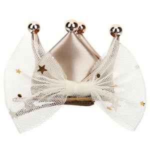 TEMU 미니 생일 크라운 반려견 고양이 생일 모자 귀여운 액세서리 반려동물 파티 코스프레 생일 헤어 클립 새끼 고양이 그루밍 용품