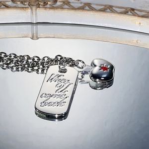 TEMU 커플용 메탈 스퀘어 펜던트 체인 클라비클 목걸이, 패셔너블 다용도 솔리드 러브 & 딥 여름 데이 매칭 목걸이, 애플 백 솔리드, 코스프레 소품 펜던트, 실버 화이트