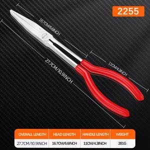 TEMU 롱 니들 노즈 플라이어, AIRAJ 1개 4인치 1개 벤틀 니들 노즈 플라이어, 11인치 스파크 플러그 와이어 제거 도구, 뾰족한 노즈 플라이어, 핀치 노즈 플라이어, 스나이프 노즈 플라이어, 곡선형 노즈 플라이어
