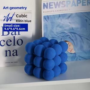 TEMU 2025년 신제품 클라인 스펀지 볼 장식, 거실, 침실, 사무실 예술, 꽃꽂이 및 기하학적 디자인의 촬영 소품