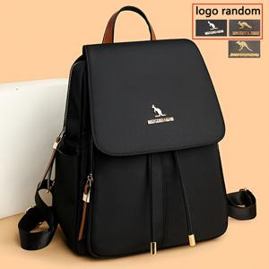 TEMU H7 3-5DAYS 청소년용 가벼운 대용량 백팩 - 스타일리시한 블랙 캐주얼 여행 가방, 다중 수납공간 및 내구성 있는 지퍼 클로저 & 골드톤 하드웨어, 일상 사용에 완벽, 여행용 백팩, 다용도 캐리어, 모던 에스테틱, 튼튼한 구조, 디자인, 고품질 소재, 패션 애호가용