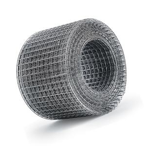 TEMU 1롤 아연 도금 용접 금속 와이어 메쉬 - 4인치 x 16.4피트, DIY 동물 장벽, 정원 울타리 및 수제 프로젝트용 내구성 하드웨어 메쉬, 부식 저항을 위한 핫딥스 아연 도금 마감, 건축용 메쉬 | 롤드 와이어 디자인 | 내구적인 구조, 아연도금 와이어 메쉬