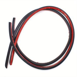 TEMU 자동차용 고무 실링 스트립 필러 2개 세트, 자동차 도어 실링 보호 스트립, 도어 엣지 프로텍터, 도어 방충 스트립, 소음 차단 스트립, 먼지방지 고무 스트립, 도어 바닥 충돌 방지 고무 스트립