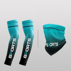 TEMU 3종 세트: 여름용 쿨링 암 슬리브 1쌍 & 선 쉴드 페이스 커버 1개, 야외 운전용 암 슬리브, 낚시, 사이클링용 암 커버