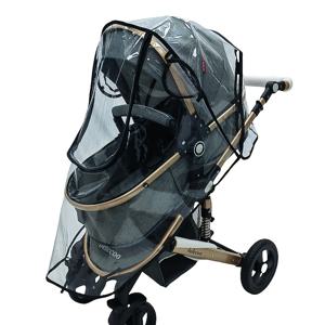 TEMU 유아용 유모차 방수 커버, 범용 어린이 유모차 액세서리, 방수 및 방풍, 먼지와 눈 보호, 여행용 비옷