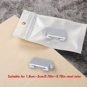 TEMU 조절 가능한 스틸 규칙 스톱 블록 - 목공, 목공, 및 공학용 정밀 마킹 게이지, 사용하기 쉬운 라인 드로잉 도구, 알루미늄 합금, 조립 필요 없음, 측정 정확도, 공예가의 필수 도구 | 정밀 마킹 도구 | 내구성 있는 구조, 규칙 스톱퍼